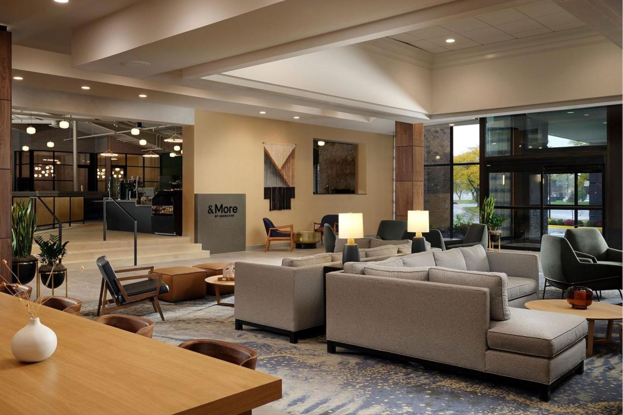 Sheraton Grand Rapids Airport Hotel Cascade Buitenkant foto
